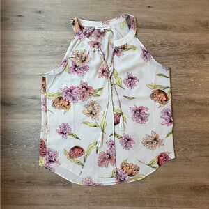 Floral tank top
